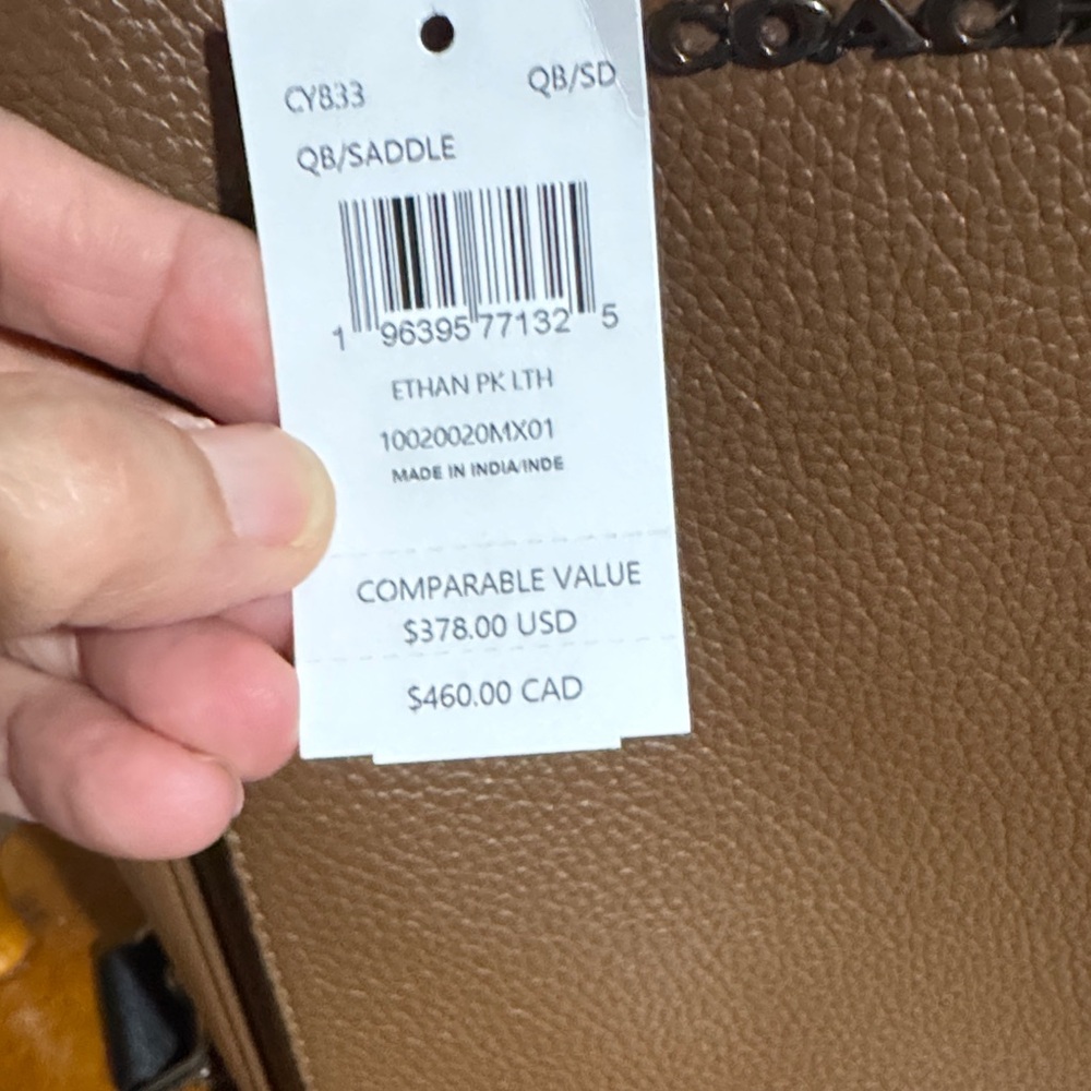 Coach Tan Men's Belt Bag - Picture 3 of 6